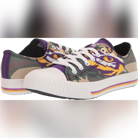 Foco LSU Camo Sneakers - Picture 2 of 16